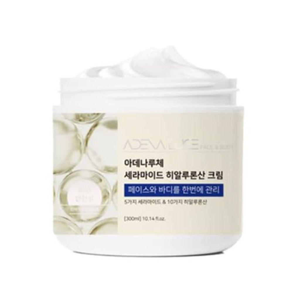 Product ADENALUCE Hyaluronic Acid Cream 300ml Moisturizing Nourishing Cream Hyaluronic Acid Cream Nourishing Cream Elasticity Cream [WFJ9GD2_251103] Single product