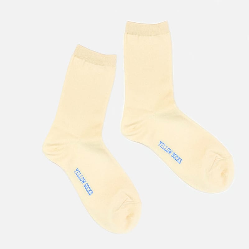 YELLOWSOCKS COSY SOCKS CREAM cream